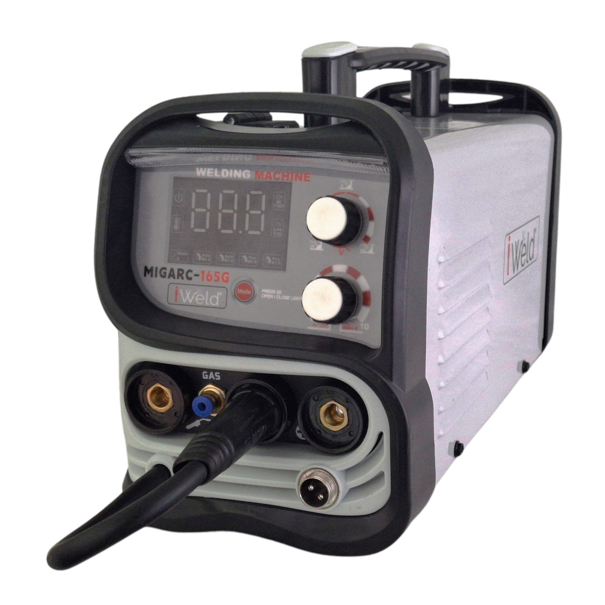 iWELD MIG165G MIG/MMA SYNERGIC WELDING MACHINE -165A - 220V + BZ15 TORCH