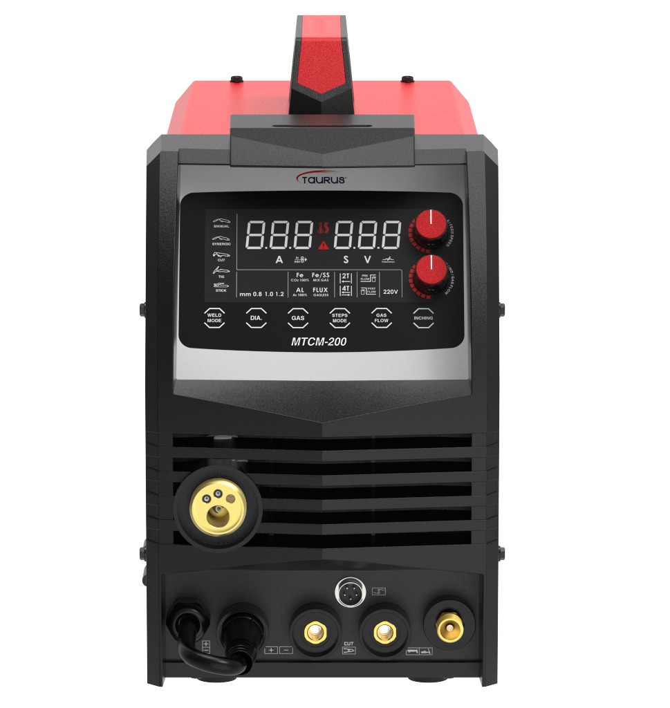TAURUS TMC-200 MMA/MIG/TIG WELDING AND CUTTING MACHINE - 200A - 220V - Image 2