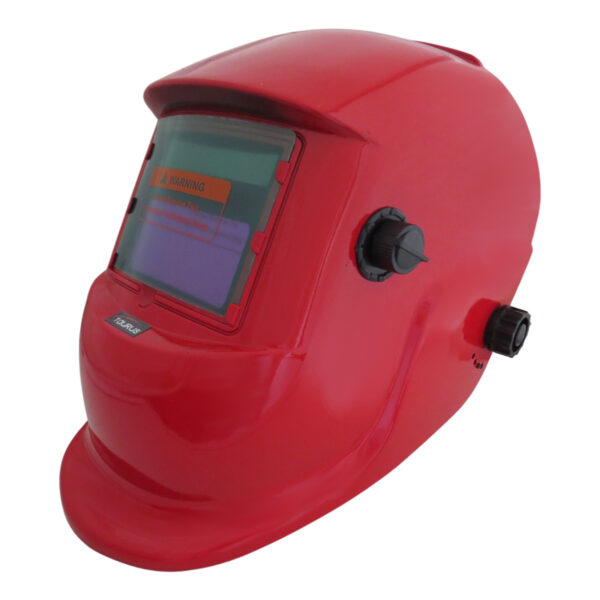 TAURUS ADJUSTABLE HELMET/GRINDING - RED